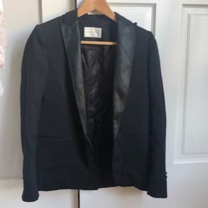 Sandro black blazer